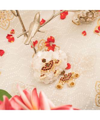 gold plated Tra Earrings 1