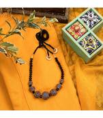 gold plated Devanshi blue Necklaces