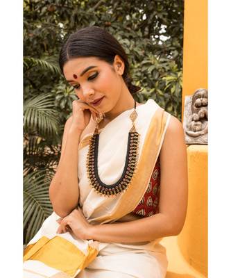gold plated Eshaani Necklaces 1