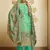 Green digital print jacquard salwar