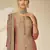 Pink digital print jacquard salwar