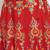 Red printed rayon skirts