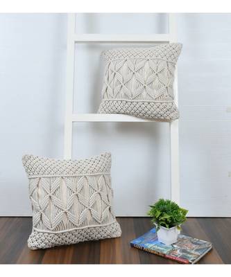 JUTE Cushion Cover | Design 2 | 20 Inches | Pack of 1 1