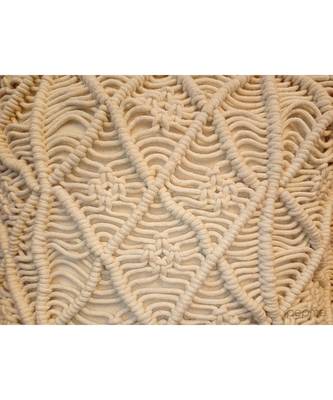 JUTE Cushion Cover | Design 1 | 16x16 | Pack of 1 5