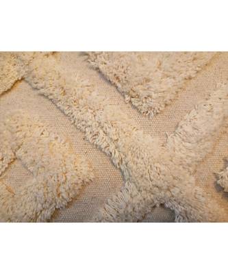 Cotton Canvas Tufted Cushion Cover  Diamond  16 Inches  Pack of 1 5