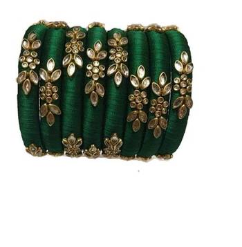 Green bangles-and-bracelets 1
