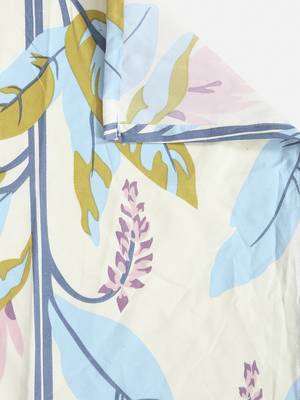 LEMON FLORAL 210 TC Cotton 1 King Bedsheet with 2 Pillow Covers 5