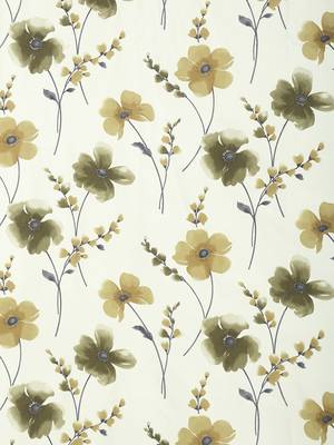 lemon FLORAL 210 TC Cotton 1 King Bedsheet with 2 Pillow Covers 3