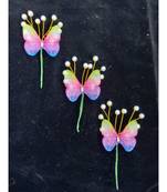 Multicolor metallic Hair Pins Butterfly