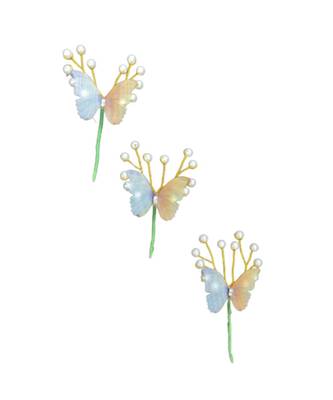 Multicolor metallic Hair Pins Butterfly 3