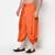 orange Silk Patialas-Pants