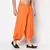 orange Silk Patialas-Pants