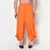 orange Silk Patialas-Pants