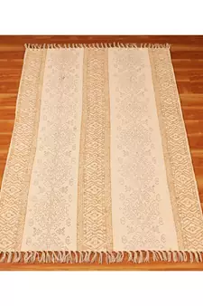 2.6x8 Ft Square Area Rug Runner Area Rug Small Rug Dining Room Rug Kitchen Rug Indian Cotton Rug