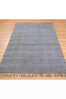 4x8 Ft Yoga Garden Rug Geometric Rug Dining Room Rug Kitchen Rug Moroccan Rug