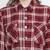 Basic brown check print  tie- knot women dress