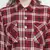 Basic brown check print  tie- knot women dress