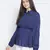 Alived bold blue stunning women top