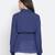 Alived bold blue stunning women top