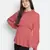 Porbled Bold peach gleaming women top