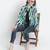 Sea shell animal print women bomber jacket