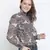 Karalin tropical print smocking women top