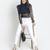 Oceanic classic smocking women Mesh top