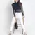 Oceanic classic smocking women Mesh top