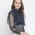 Oceanic classic smocking women Mesh top