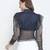 Oceanic classic smocking women Mesh top