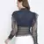 Oceanic classic smocking women Mesh top