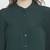 Vancy green button-down women dress