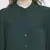 Vancy green button-down women dress