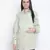 Special solid mint maternity shirt