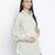 Special solid mint maternity shirt