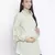 Special solid mint maternity shirt