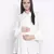 Gizzling white maternity shirt