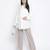 Gizzling white maternity shirt