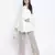 Gizzling white maternity shirt