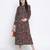 Bazy floral print long maternity dress
