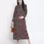 Bazy floral print long maternity dress