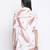 Gallant white pretty printed maternity top