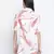 Gallant white pretty printed maternity top