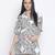Uproar static print maternity top