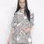 Uproar static print maternity top