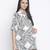 Uproar static print maternity top