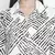 Uproar static print maternity top