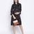 Wowz star print maternity dress