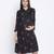 Wowz star print maternity dress