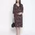 Tenor floral print multicolor maternity dress